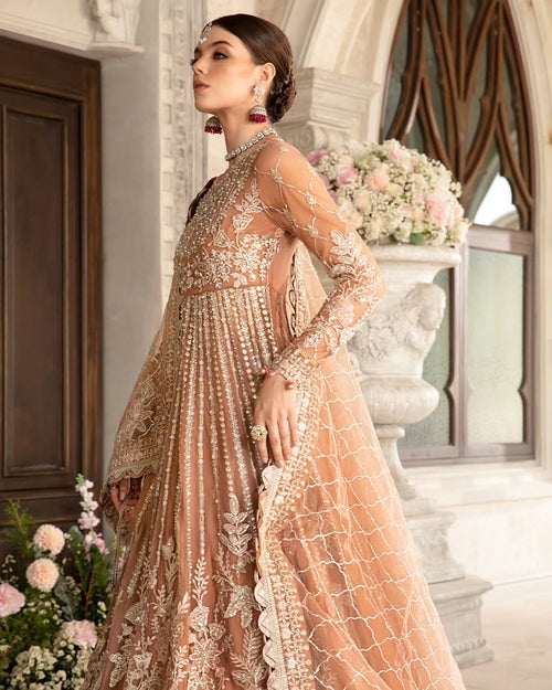 MARIA B MBROIDERED WITH FULL LINING (MRB-0012)