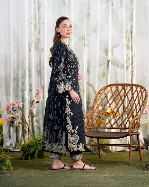 ALIYANAS - NAZAN - PRINTED EMBROIDERED - (ALY-0036)