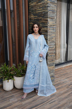 AYLIN LUXURY LAWN '26 - BLUEBELL GRACE - (AYL-0017)