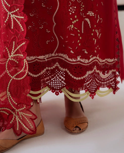 ALIYANA’S - SEHR - MIRAAL EMBROIDERED VISCOSE’ 25 - ( ALY-0062 )