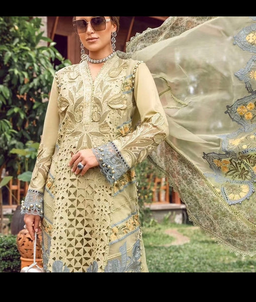 MARIA B Luxury Lawn! Elegant. (MRB-0003)