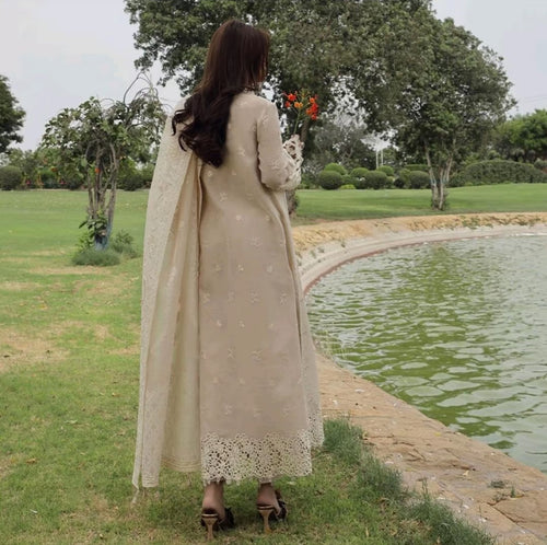 QALAMKAR FESTIVE LAWN'24 - Erica - EMBROIDERED (QAL-0008)