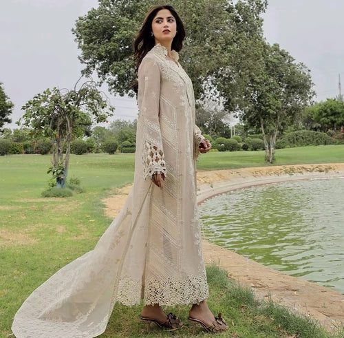 QALAMKAR FESTIVE LAWN'24 - Erica - EMBROIDERED (QAL-0008)