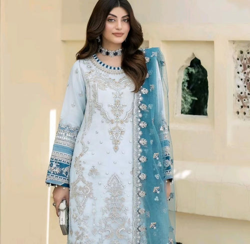 Imrozia BAAD-E-SABA - READY-TO-WEAR JAHAN Embrace the enchantment of the occasion with this formal wedding wear (IMZ-0031)