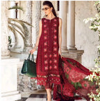 Maria B Luxury Lawn - Stunning
Outfit. (MRB-0001)