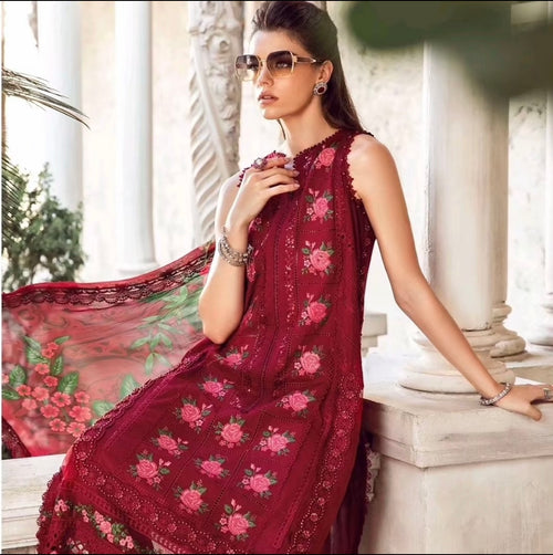 Maria B Luxury Lawn - Stunning
Outfit. (MRB-0001)