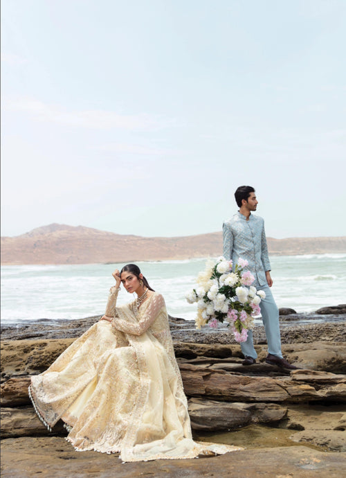 Aroohi Afrozeh Dastangoi'24 Women's Wedding Formal Dress - Womenswear (AFRZ-0006)