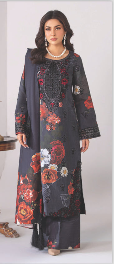 IMROZIA - Kajal - Masakali Winter pret Collection'24 (IMZ-0002)