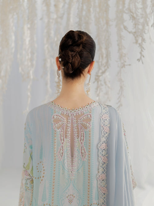 Qalamkar Luxe Silk- Keeva - ( QAL-0274 )