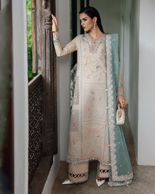 QALAMKAR QLINE - LINEN - WHISPER - ( QAL - 0241 )