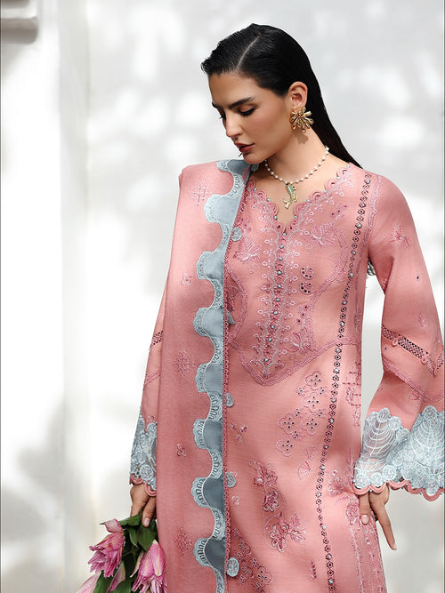 QALAMKAR QLINE - LINEN - FAYE - ( QAL - 0239 )