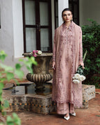 QALAMKAR QLINE - LINEN - VEIL - ( QAL - 0242 )