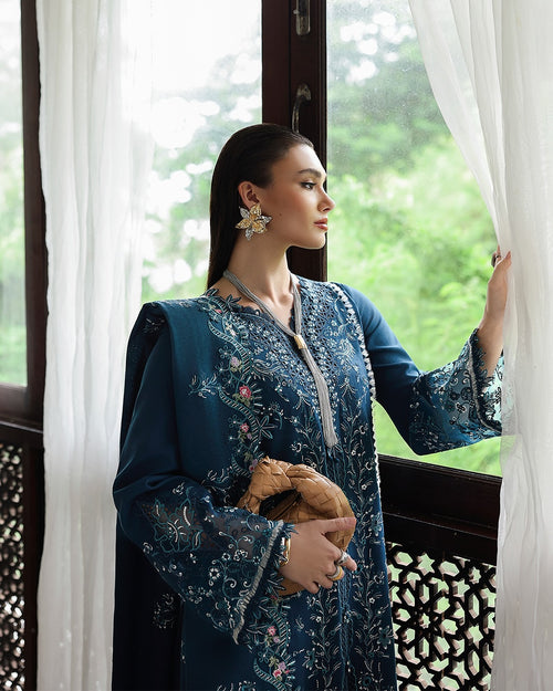 QALAMKAR QLINE - LINEN - LUSH - ( QAL - 0240 )