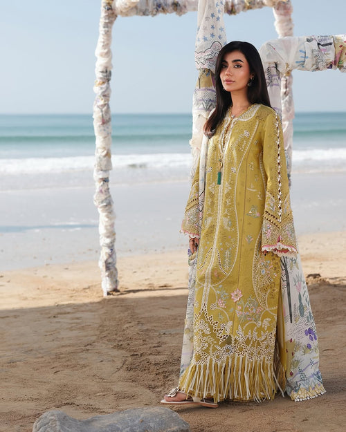 Qalamkar - Hira - Sahil - Luxury Lawn'26 - ( QAL-0281 )