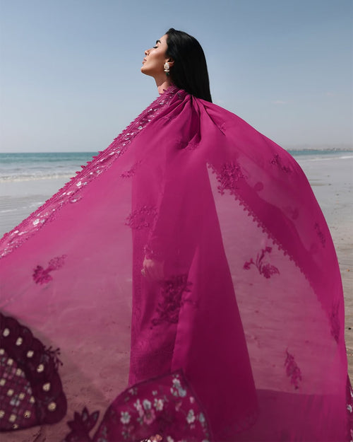 Qalamkar - Zara - Sahil Luxury Lawn'26 - Zara - ( QAL-0282 )