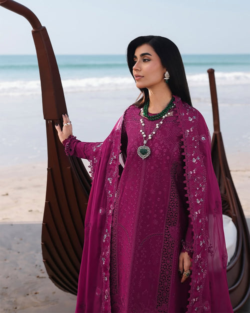 Qalamkar - Zara - Sahil Luxury Lawn'26 - Zara - ( QAL-0282 )