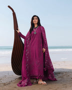 Qalamkar - Zara - Sahil Luxury Lawn'26 - Zara - ( QAL-0282 )