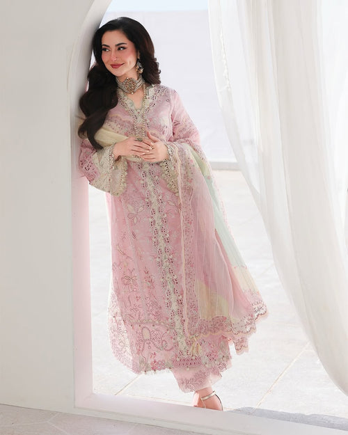 Qalamkar - Haniya - Sahil - Luxury Lawn'26 - ( QAL-0287 )