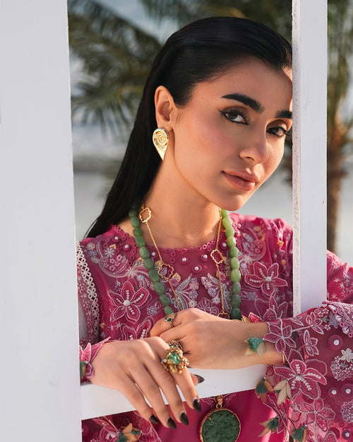 Qalamkar Tara - Sahil Luxury Lawn'26 - ( QAL-0291 )