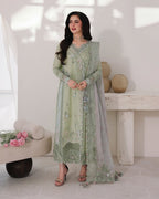 Qalamkar - Jiya - Sahil - Luxury Lawn'26 - ( QAL-0290 )