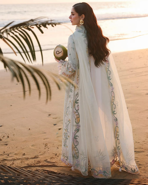 Qalamkar - SA-10 ILARA - Sahil Luxury Lawn'26 ( QAL-0292 )