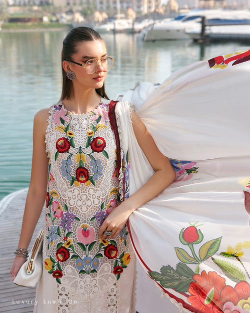 MARIA B LUXURY LAWN'26 - D-2610-A - ( MRB-0071 )