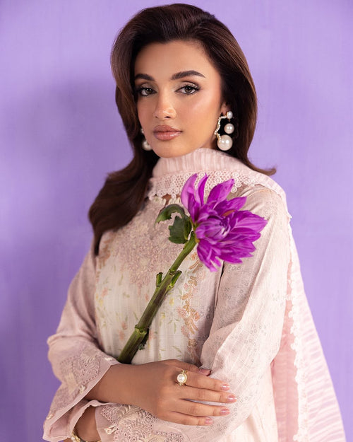 ALIYANAS - ZEMEL PRINTED EMBROIDERED (ALY-0041)