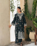 ALIYANA'S - ELARA CHIKANKARI PRINTED EMBROIDERED (ALY-0044)