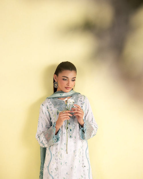 ALIYANAS - RIVA - PRINTED EMBROIDERED - (ALY-0039)