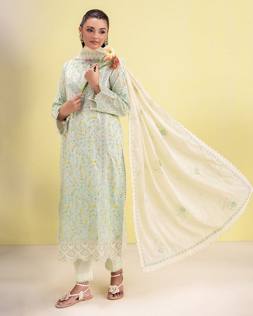 ALIYANAS - AVEN PRINTED EMBROIDERED - (ALY-0034)