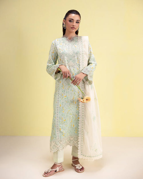 ALIYANAS - AVEN PRINTED EMBROIDERED - (ALY-0034)