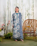 ALIYANA'S - ARZU PRINTED EMBROIDERED ✨ ( ALY-0049 )