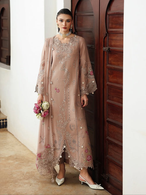 QALAMKAR QLINE - LINEN - DUSK - ( QAL - 0234 )