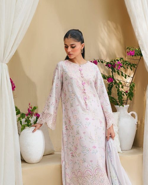 ALIYANA'S - CEYDA - CHIKANKARI PRINTED EMBROIDERED (ALY-0067)