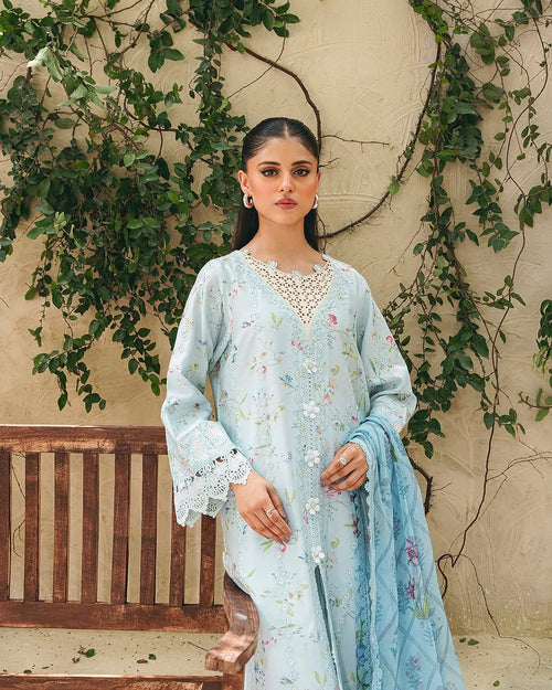 ALIYANA'S AYLIN - CHIKANKARI PRINTED EMBROIDERED (ALY-0056)