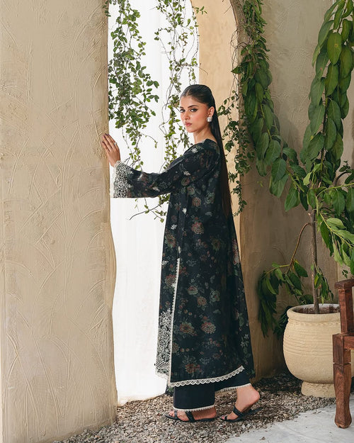 ALIYANA'S - ELARA CHIKANKARI PRINTED EMBROIDERED (ALY-0044)