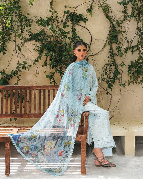 ALIYANA'S AYLIN - CHIKANKARI PRINTED EMBROIDERED (ALY-0056)