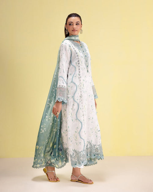 ALIYANAS - RIVA - PRINTED EMBROIDERED - (ALY-0039)