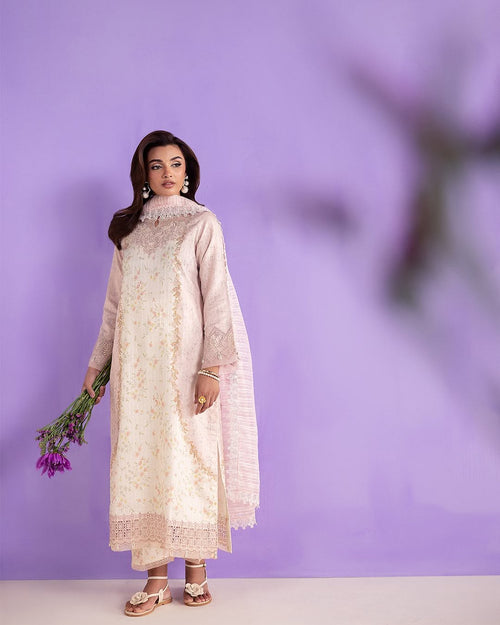 ALIYANAS - ZEMEL PRINTED EMBROIDERED (ALY-0041)