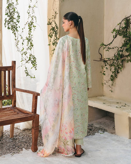 ALIYANAS ELIF CHIKANKARI PRINTED EMBROIDERED (ALY-0048)