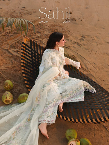 QALAMKAR SAHIL LUXURY LAWN'26