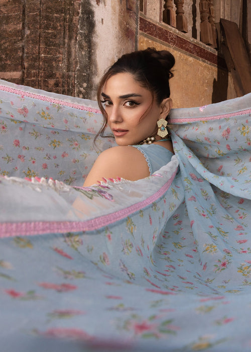 Saira Shakira - Faye - 7 - B - Luxury Lawn 26' - ( SHA - 0023 )
