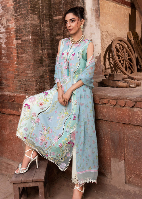 Saira Shakira - Faye - 7 - B - Luxury Lawn 26' - ( SHA - 0023 )