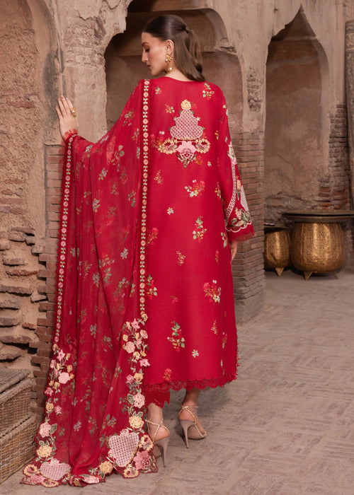 Saira Shakira - Rose - 6 - A - Luxury Lawn 26' - ( SHA - 0030 )