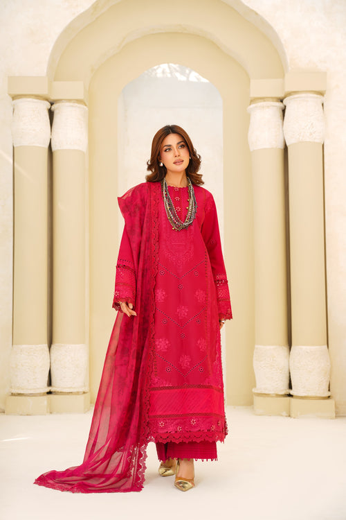 Aliyanas -  Nyra - Festive - Lawn ’ 26 - ( ALY-0096 )