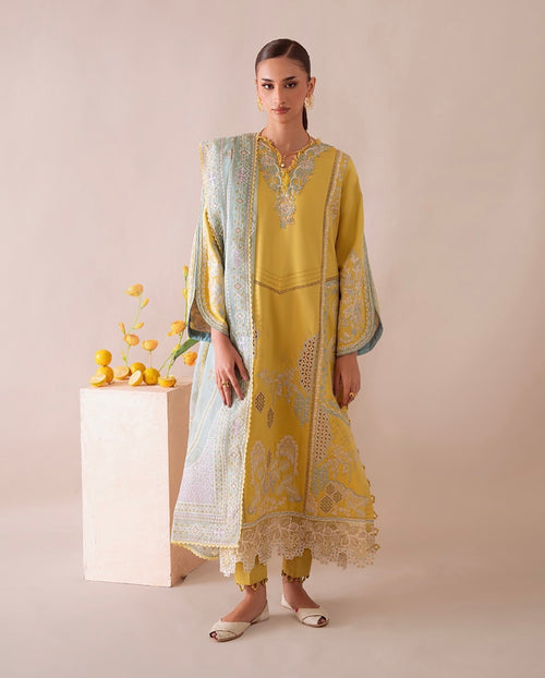 ALIYANA’S - MEHRA - MIRAAL EMBROIDERY VISCOSE’ 25 - (ALY - 0058)