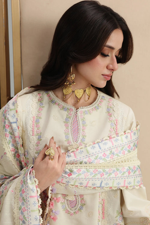 Qalamkar - Elma - Festive Lawn ‘26 - ( QAL - 0327)