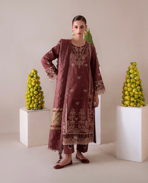 ALIYANA’S - ZARRAH - MIRAAL EMBROIDERY VISCOSE’ 25 - (ALY - 0066)