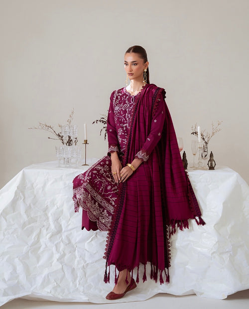 ALIYANA’S - AFSHEEN - MIRAAL - EMBROIDERY - VISCOSE’ 25 - ( ALY-0065 )