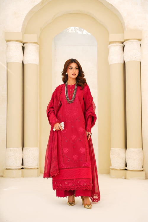 Aliyanas -  Nyra - Festive - Lawn ’ 26 - ( ALY-0096 )